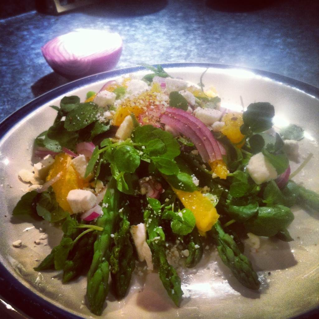 asparagus orange salad recipe
